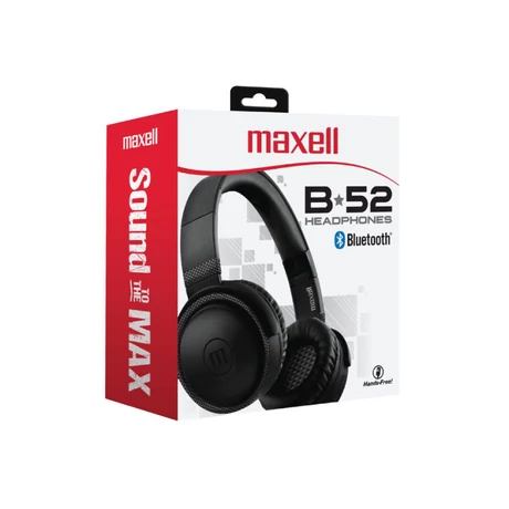 Maxell HP-BTB52 fejhallgató fekete 52046BK