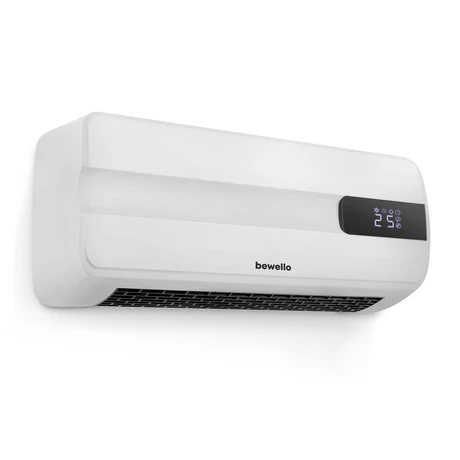 Bewello Fali hősugárzó távirányítóval 1000W/2000W BW2026