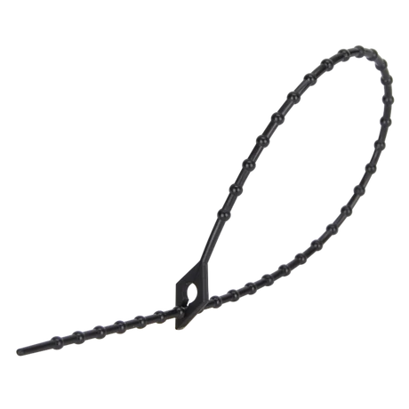 Tracon gyöngyös kábelkötegelő, gyorskötöző 120x1,3 mm 120F-GY