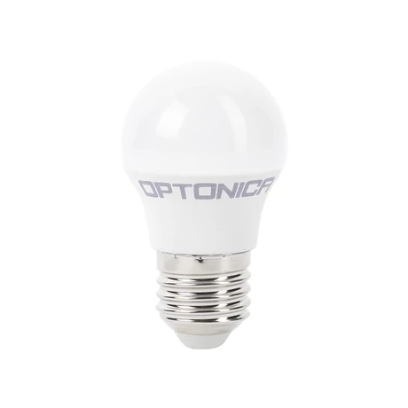 Optonica LED izzó kisgömb E27 5,5W 450lm 6000K hideg fehér G45 1327