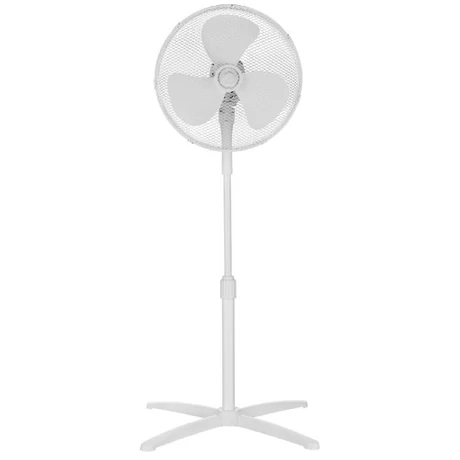 MIDEA FS40-21M álló ventilátor, 40 cm-es lapátátmérő, állítható magasság, 3 fokozat, 40W, fehér FS40-21M