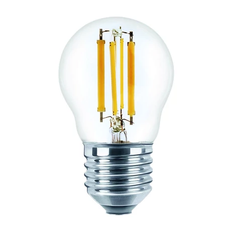 Rábalux LED izzó filament E27 G45 6W 870lm 2700K meleg fehér 2072