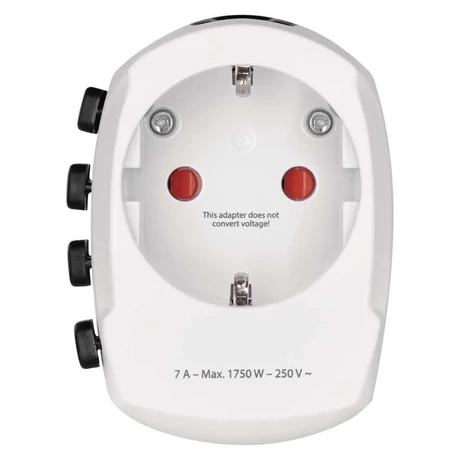 Emos utazó adapter 250V max. 7A P0056N