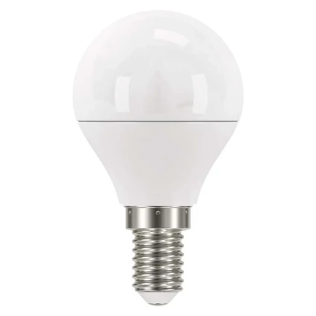 Emos LED izzó kisgömb E14 5W 2700K meleg fehér 470lm ZQ1220