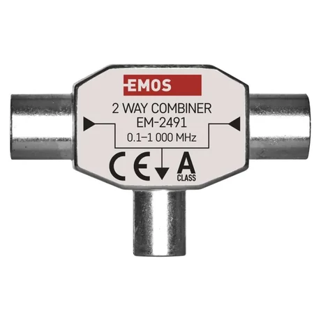 EMOS antenna közösítő 0,1–1 000 MHz eu 2491 /d193 J0197