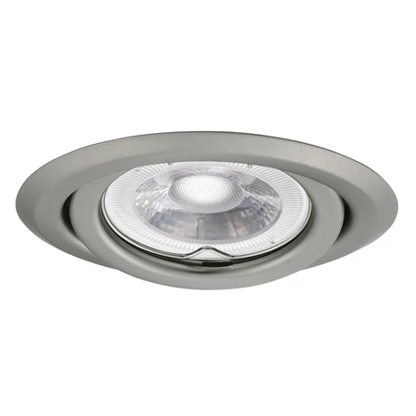 Kanlux ARGUS II beépíthető spotlámpa kerek billenthető matt króm IP20 CT-2115-C/M