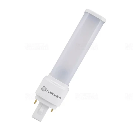 Osram LEDVANCE LED PL-C 6W G24-d1 2P 600lm 3000K meleg fehér  Ra80 230V DULUX LED D13 4058075823099 Ledvance