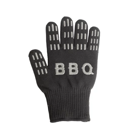 Hőálló grill kesztyű fekete max. 250°C XL 56293