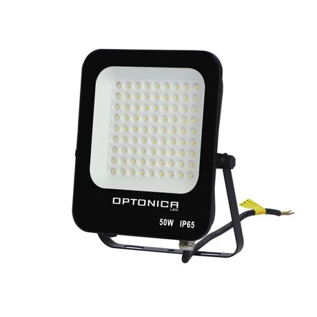 Optonica LED reflektor fekete 50W 4500lm 4500K természetes fehér IP65 5731