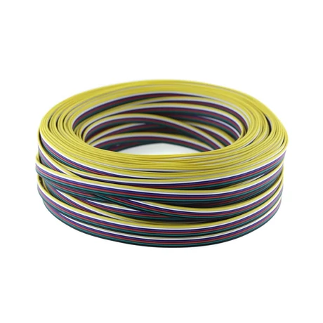 6 eres színes vezeték RGBCCT led szalaghoz 0,35 mm2 2285