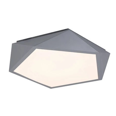 Rábalux Raffa mennyezeti LED lámpa 30W 1000lm 3000K szürke szögletes 71251