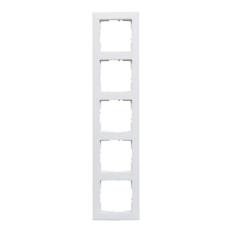 Legrand Suno 5-ös keret vízszintes függőleges fehér 721505