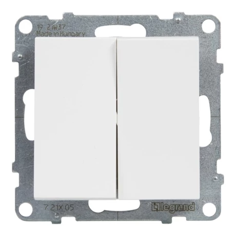 Legrand Suno 105 csillárkapcsoló 10AX, fehér keret nélkül 721105