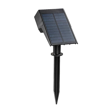 Rábalux Nantes LED kültéri napelemes lámpa 0,5W 50lm 3000K fekete IP65 77088
