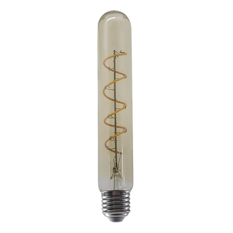 Rábalux LED izzó filament E27 T30 5W 300lm 3000K meleg fehér borostyán 79007