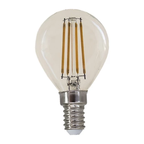 Rábalux LED izzó filament E14 G45 4W 500lm 2700K meleg fehér 79048