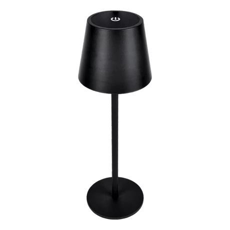 Elmark Zara LED asztali lámpa 3W 200lm CCT fekete dimmelhető IP44 955ZARA1TL/BL