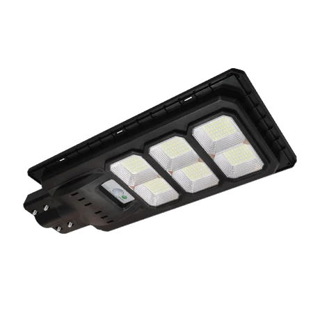 Elmark Utcai street szolár lámpa LED 90W mozgásérzékelővel 1080lm 6800-7200 hideg fehér 98SOL105
