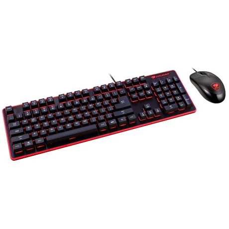 COUGAR Deathfire CGR-WXNMB-DF-HU vezetékes gamer magyar billentyűzet és egér CGR-WXNMB-DF-HU