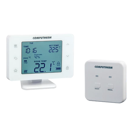 Computherm szobatermosztát digitális vezetékes programozható Q20RF