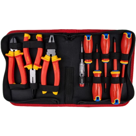 Tracon szerszám készlet szigetelt 1000V 9pcs CSET9