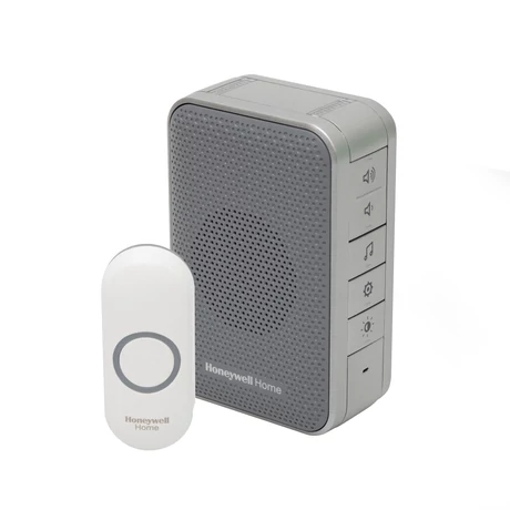 Honeywell Home DC313NG vezeték nélküli csengő, max. 150 m hatótáv, 6 dallam, LED jelzőfény, elemes tápellátás DC313NG