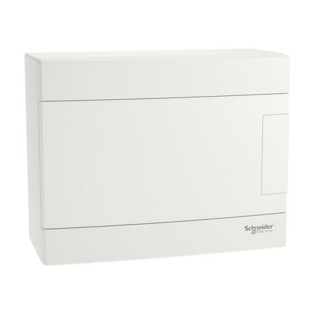 Schneider Electric Easy9 EU lakáselosztó doboz teli ajtóval falon kívüli 8 modul kiselosztó IP40 EZ9EUD108