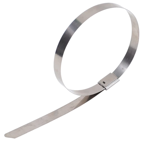 Tracon rozsdamentes acél kábelkötegelő, gyorskötöző 7,9×520 mm F521