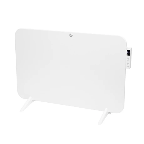 HOME FKIR450 hordozható/fali infrasugárzó fűtőtest, 450 W, Wifi, digitális termosztát, gyerekzár, LED kijelző, távirányító FKIR450