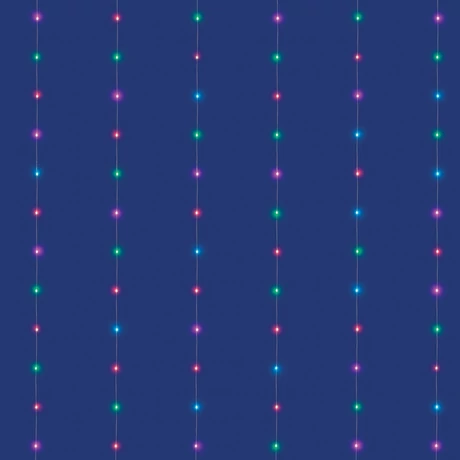 Somogyi isparkle microLED-es fényfüggöny smart rgb 120 LED ip44 LEDS120CV-2