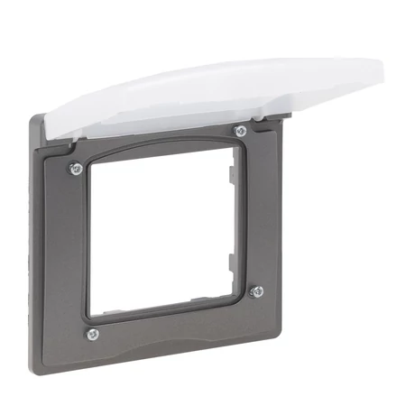 Legrand Niloé Step 1-es keret grafit szürke IP44 863496
