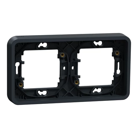Schneider Electric MUREVA Styl kettes keret vízszintes antracitszürke MUR34101