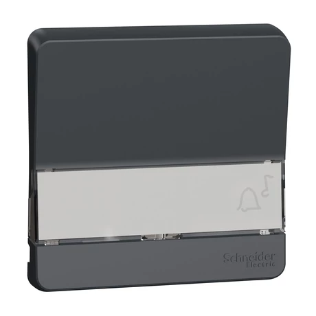Schneider Electric MUREVA Styl billentyű jelzőfényes cimketartóval antracitszürke MUR34203