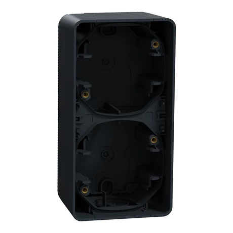 Schneider Electric MUREVA Styl kettes kiemelő doboz függőleges antracitszürke MUR37912
