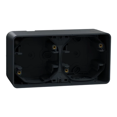 Schneider Electric MUREVA Styl kettes kiemelő doboz vízszintes antracitszürke MUR37914