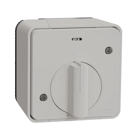 Schneider Electric MUREVA Styl mechanikus időkapcsoló komplett polárfehér MUR39067