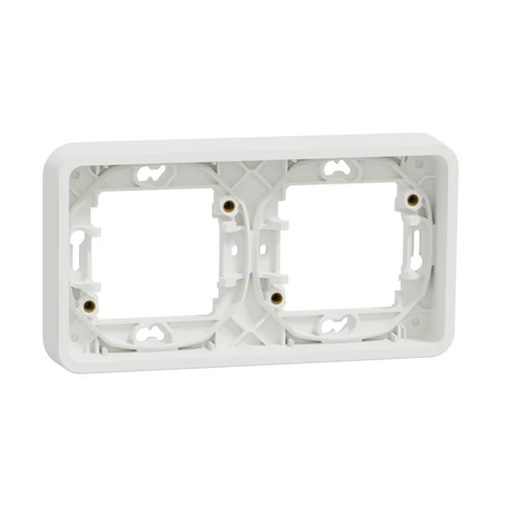 Schneider Electric MUREVA Styl kettes keret vízszintes polárfehér MUR39101
