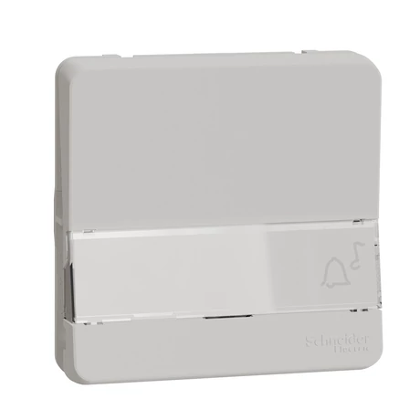 Schneider Electric MUREVA Styl egypólusú nyomó cimketartóval polárfehér MUR39129