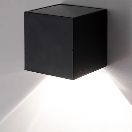 Home MX 651 napelemes fali lámpa, 1 db melegfehér SMD LED, cserélhető akkumulátor MX 651