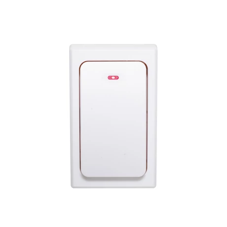 Home NVKP 01 elem nélküli távkapcsoló, csengők és hálózati kapcsolók bővítéséhez, 120 m hatótáv, víznek fokozottan ellenálló, kinetikus energia NVKP 01