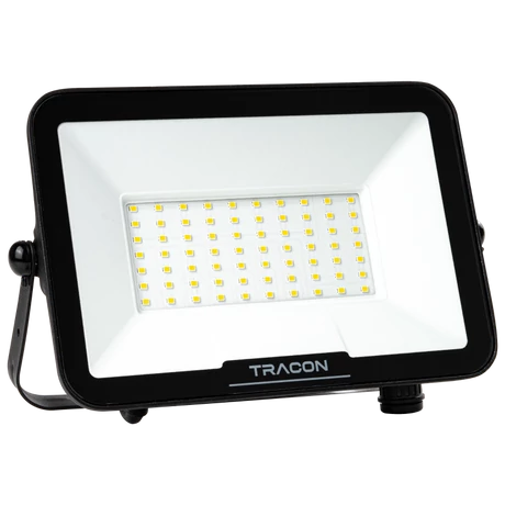 Tracon LED 100W reflektor 10000 Lm fényvető SAMSUNG chippel,mozgásérzékelő csatlakozóval RSMDSU100W