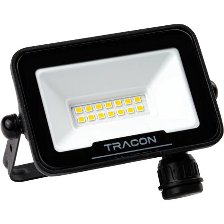 Tracon LED fényvető reflektor 10W 4000K, 1000lm SAMSUNG chippel,mozgásérzékelő csatlakozóval IP54 RSMDSU10W