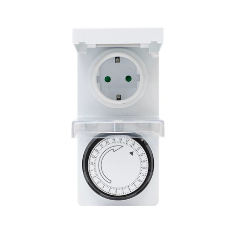 Home by Somogyi TG 24 mechanikus időzítő óra max. 16 A 3680W 24 óra programozhatóság IP44 kültéri TG 24