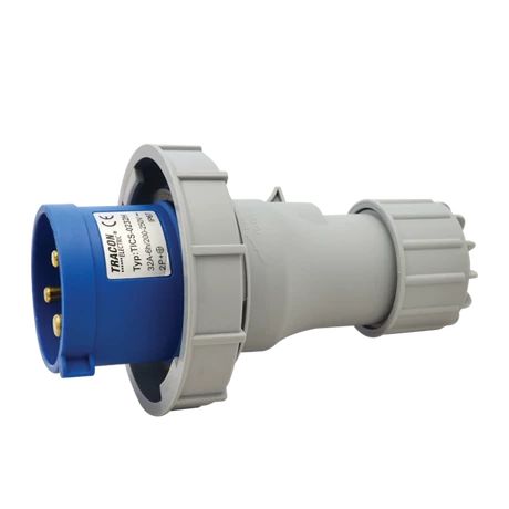 Tracon Ipari lengő dugvilla 32A 250V 2P+E TICS-0232H
