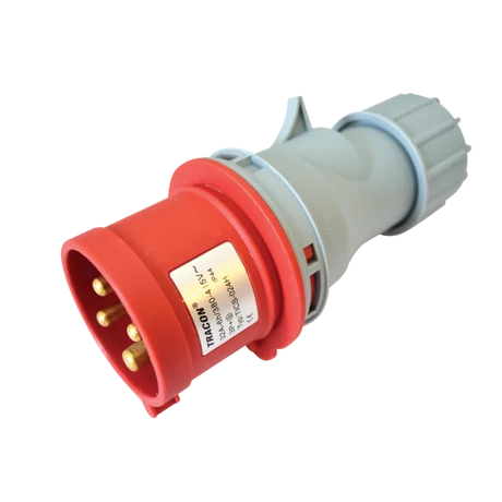 Tracon Ipari lengő dugvilla 32A 400V 3P+E TICS-024H