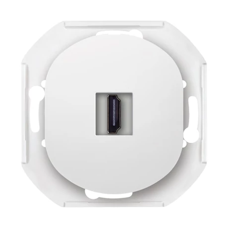 Aling-Conel EON 1xHDMI csatlakozó aljzat Keystone keret nélkül fehér E6163.0