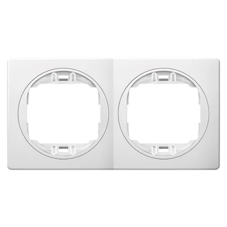 Aling-Conel EON 2-es (kettes) keret vízszintes CLASSIC fehér E6701.00
