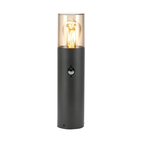 Avide Athen kültéri állólámpa mozgásérzékelővel fekete 1xE27 300 mm IP54 AOLPE27-S-ATH-30
