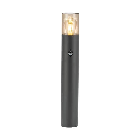 Avide Athen kültéri állólámpa mozgásérzékelővel fekete 1xE27 500 mm IP54 AOLPE27-S-ATH-50