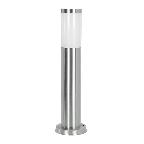 Avide Boca kültéri állólámpa szatén nikkel 1xE27 450 mm IP44 AOLPE27-BOC-SN
